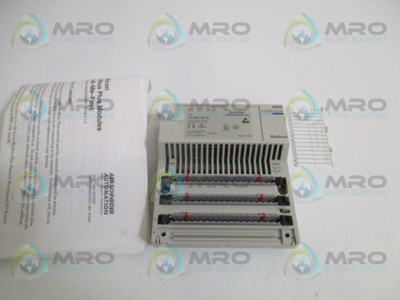 SCHNEIDER AEG MODICON TIO 170BDM34200 I/O MODBUS PLUS MODULE  NSMP