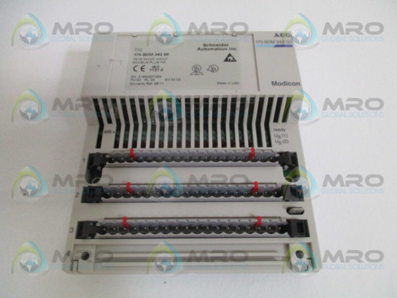 SCHNEIDER AEG MODICON TIO 170BDM34200 I/O MODBUS PLUS MODULE  NSMP