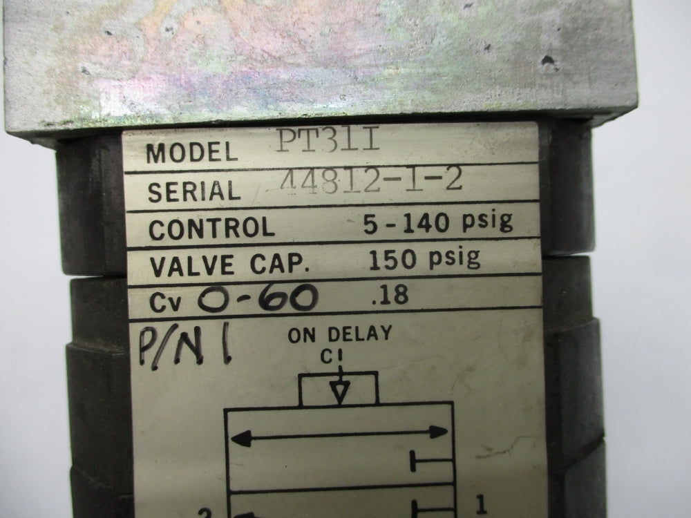 TIMER PT31I 5-140PSI 0-60MIN NSNP