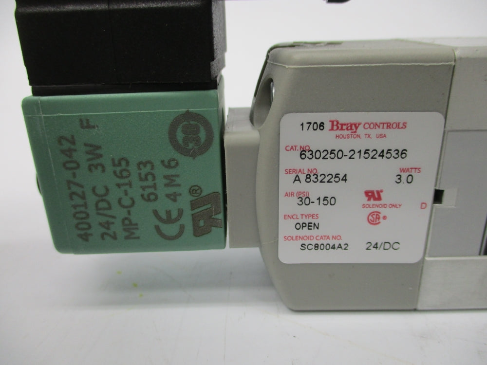 BRAY CONTROLS 630250-21524536 24VDC 30-150PSI NSNP