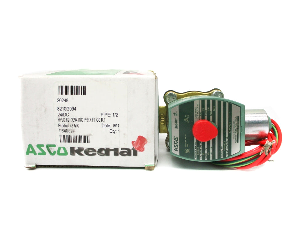ASCO 8210G094 24VDC 40PSI 1/2" NSMP