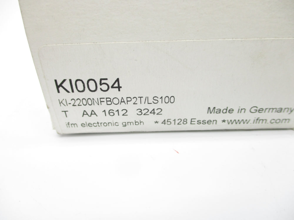 IFM EFECTOR KI0054 KI-2200NFB0AP2T/LS100 30-250VAC NSMP
