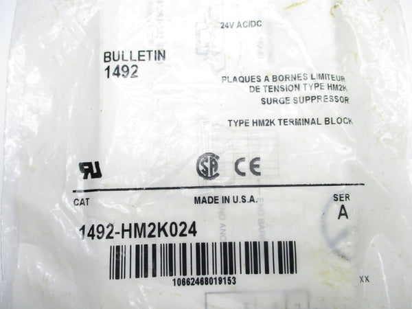 ALLEN BRADLEY 1492-HM2K024 SER. A NSMP