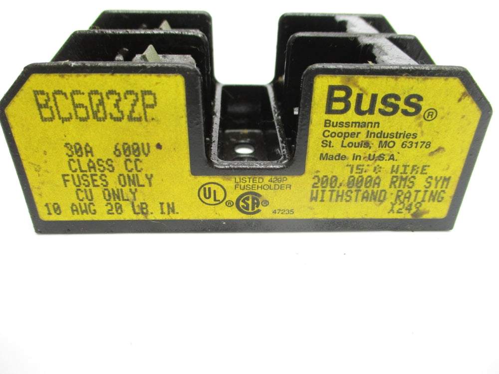 BUSSMANN BC6032P 600V 30A UNMP