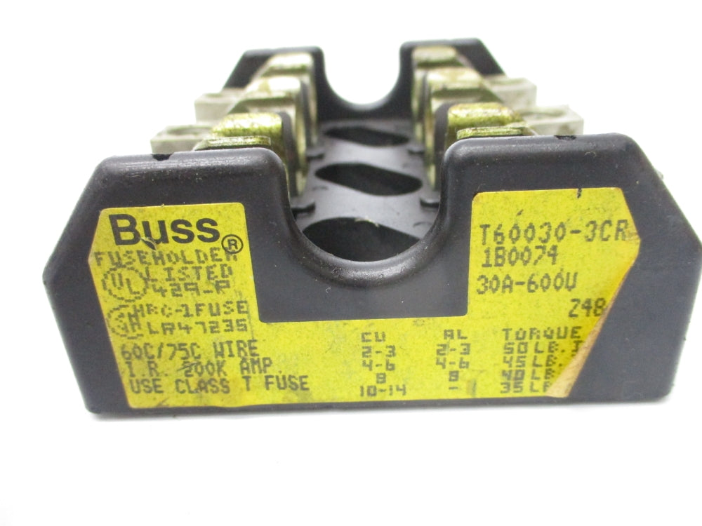 BUSSMANN T60030-3CR 600V 30A UNMP