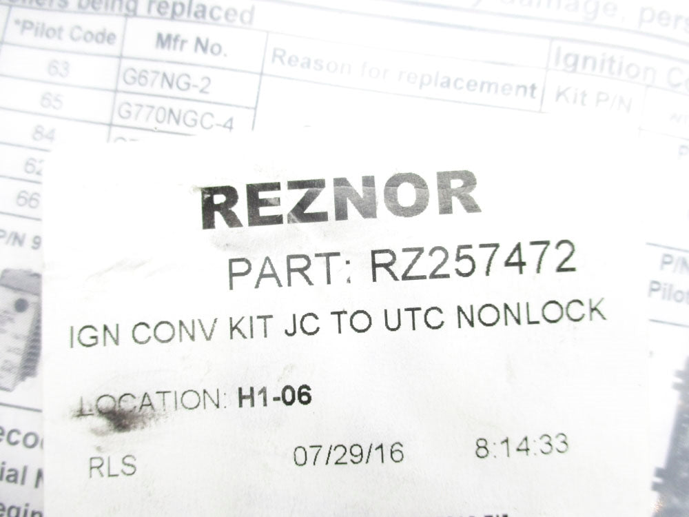 REZNOR RZ257472 NSMP
