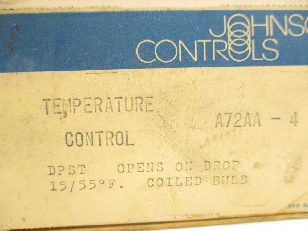 JOHNSON CONTROLS A72AA-4 15/55F NSMP