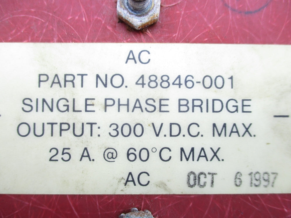 MODULE 48846-001 300VDC 25A UNMP