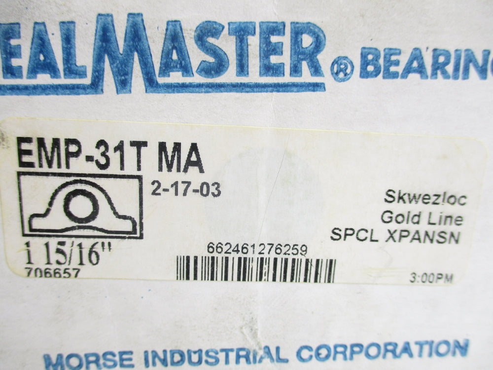 SEALMASTER EMP-31TMA 706657 1-15/16" NSMP
