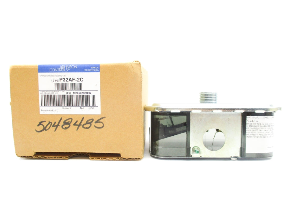 JOHNSON CONTROLS P32AF-2C 24-277VAC 10A 1PSI REV. B NSMP