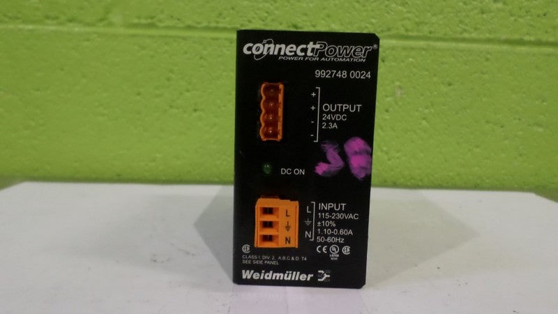 WEIDMULLER 992748-0024 POWER SUPPLY UNMP