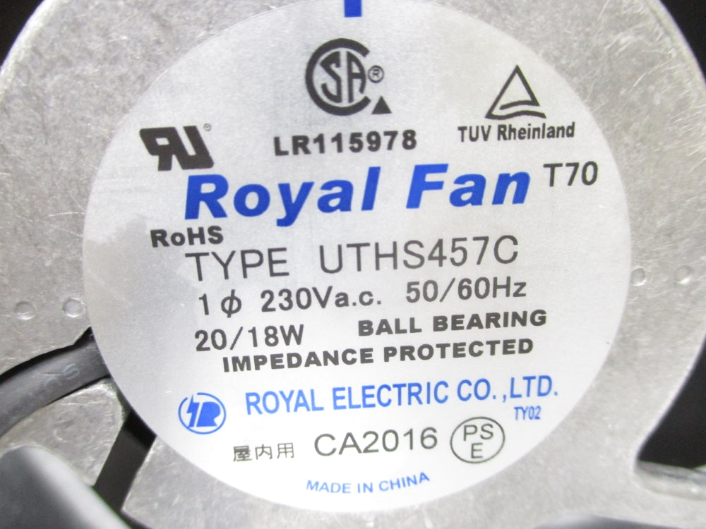 ROYAL ELECTRIC UTHS457C 230VAC NSNP