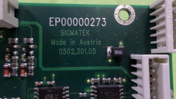 SIGMATEK EP00000273 CIRCUIT BOARD NSNP