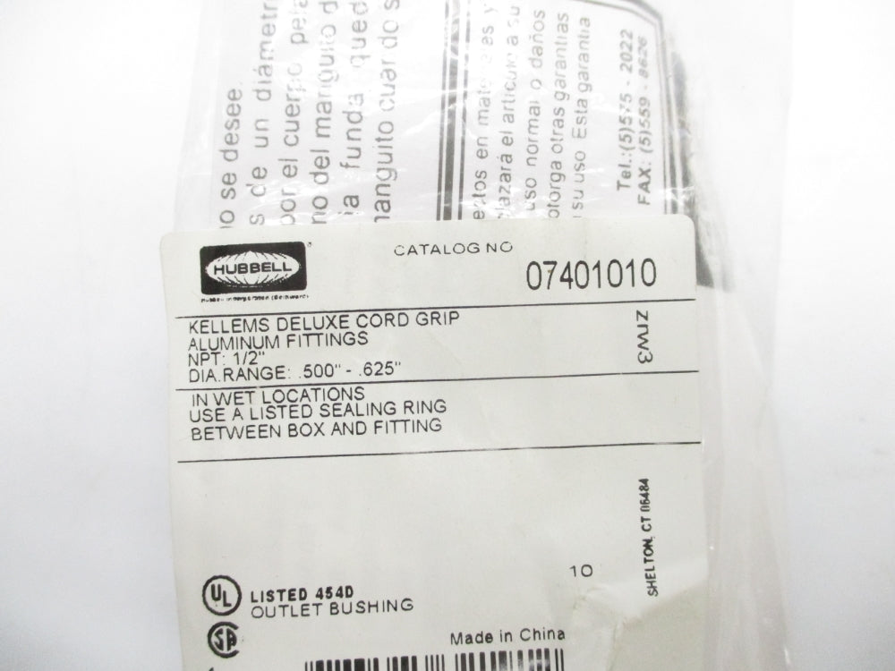 HUBBELL 07401010 NSMP