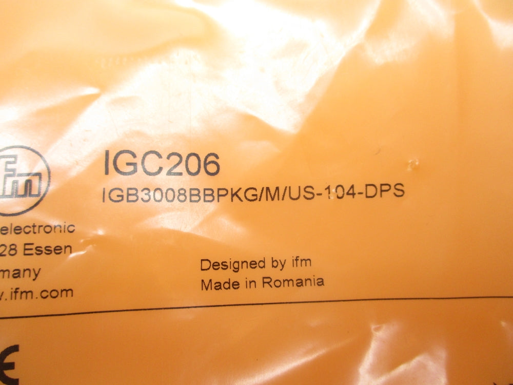 IFM EFECTOR IGC206 NSMP