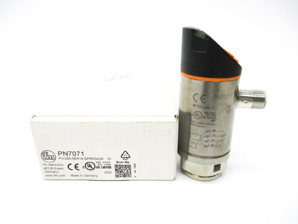 IFM EFECTOR PN-250-SER14-QFRKG/US/V PN7071 18-30VDC NSMP