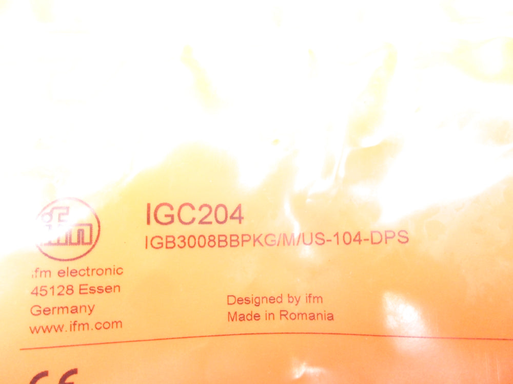 IFM EFECTOR IGC204 NSMP
