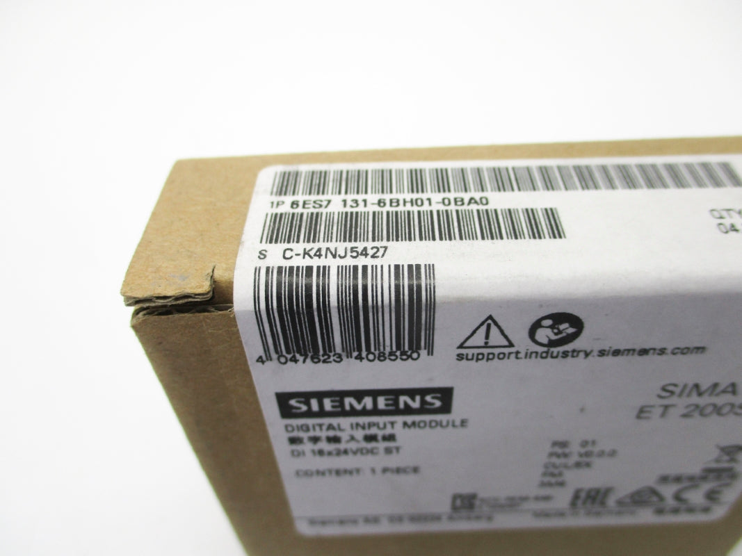 SIEMENS 6ES7131-6BH01-0BA0 24VDC NSFS