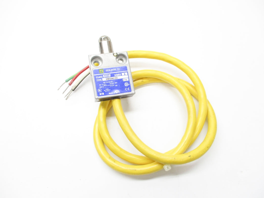 SQUARE D 9007MS02S0100 SER. B 125/250VAC 10A NSNP