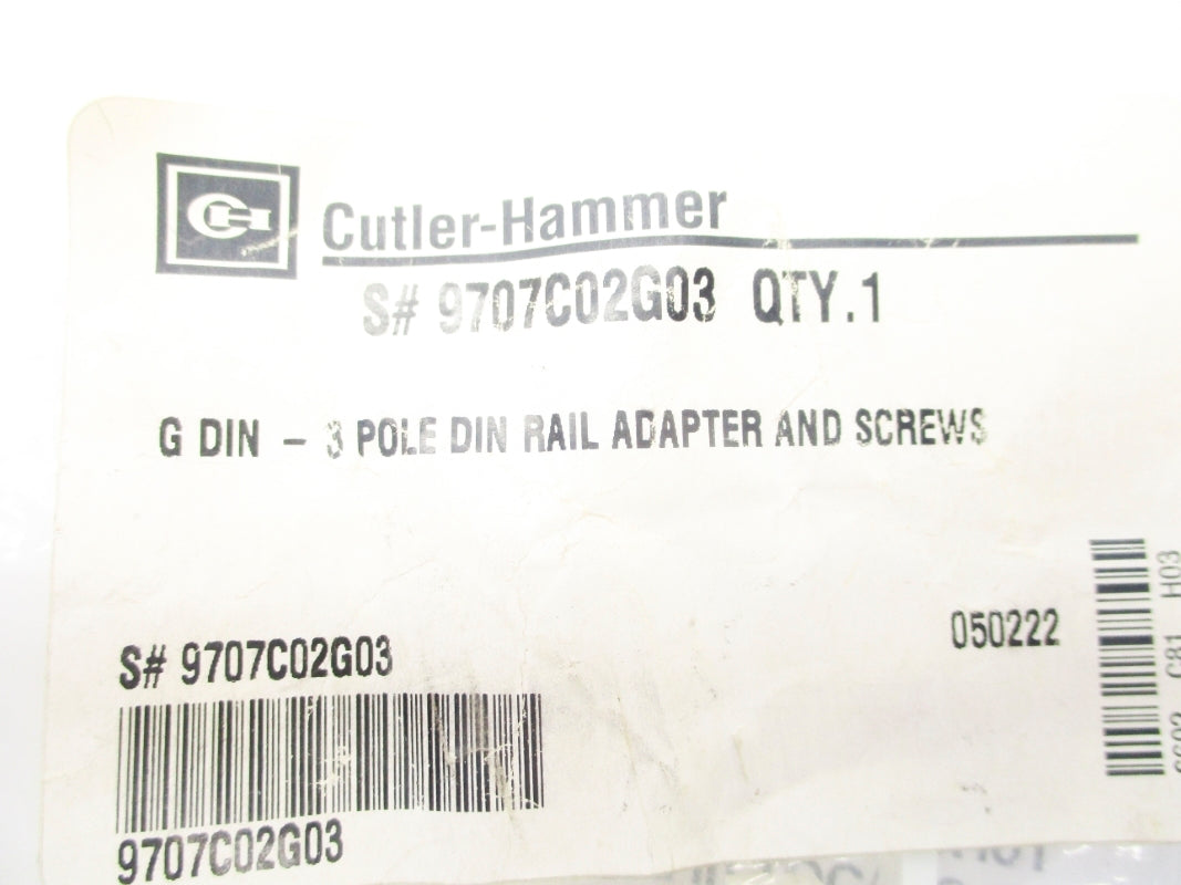 CUTLER HAMMER 9707C02G03 NSMP