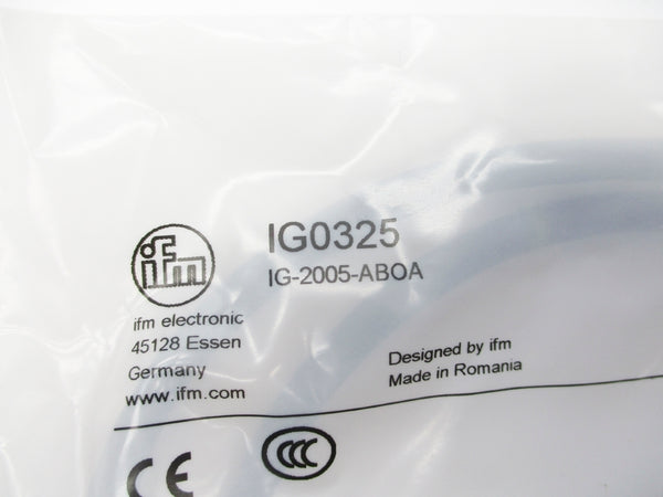 IFM EFECTOR IG0325 IG-2005-ABOA NSMP