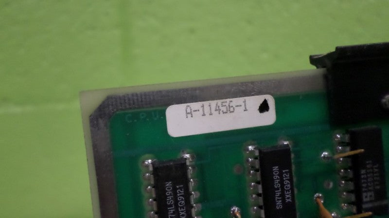 BARBER-COLMAN A-11456-1 CPU BOARD UNMP