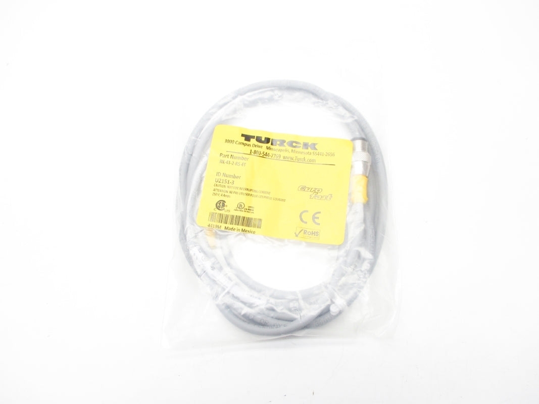 TURCK RK4T-2-RS4T U2151-3 250V 4A NSMP