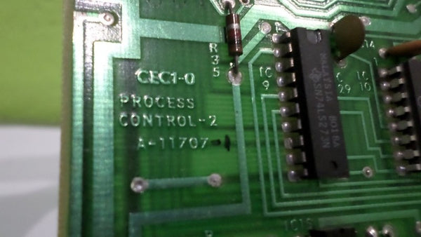 BARBER-COLMAN A-11707 PROCESS CONTROL BOARD UNMP