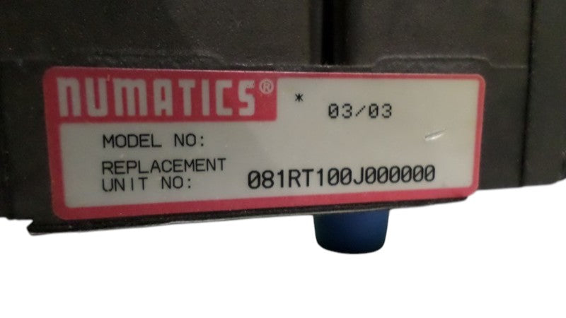NUMATICS 081RT100J000000 REGULATOR VALVE W/PRESSURE GAUGES  NSNP