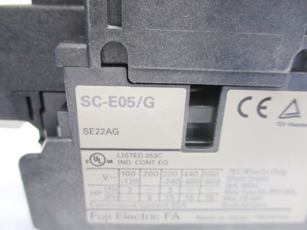 FUJI ELECTRIC SC-E05/G 24VDC 32A NSNP