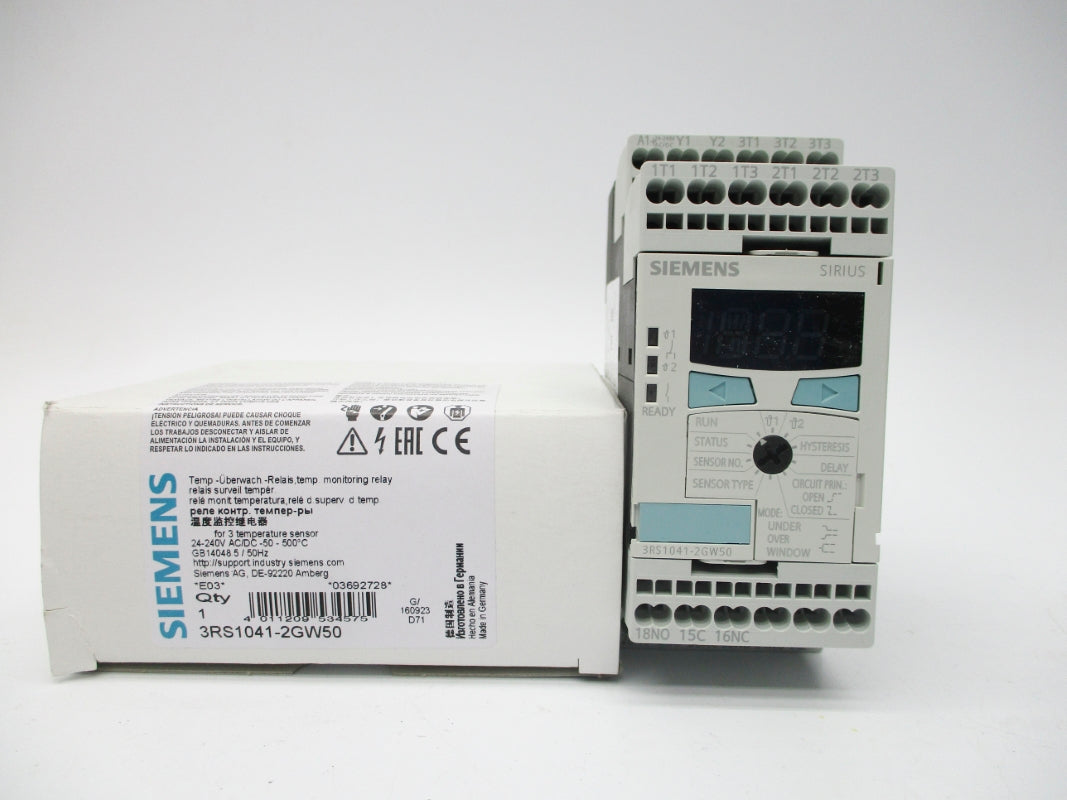 SIEMENS 3RS1041-2GW50 24-240VAC/DC NSMP