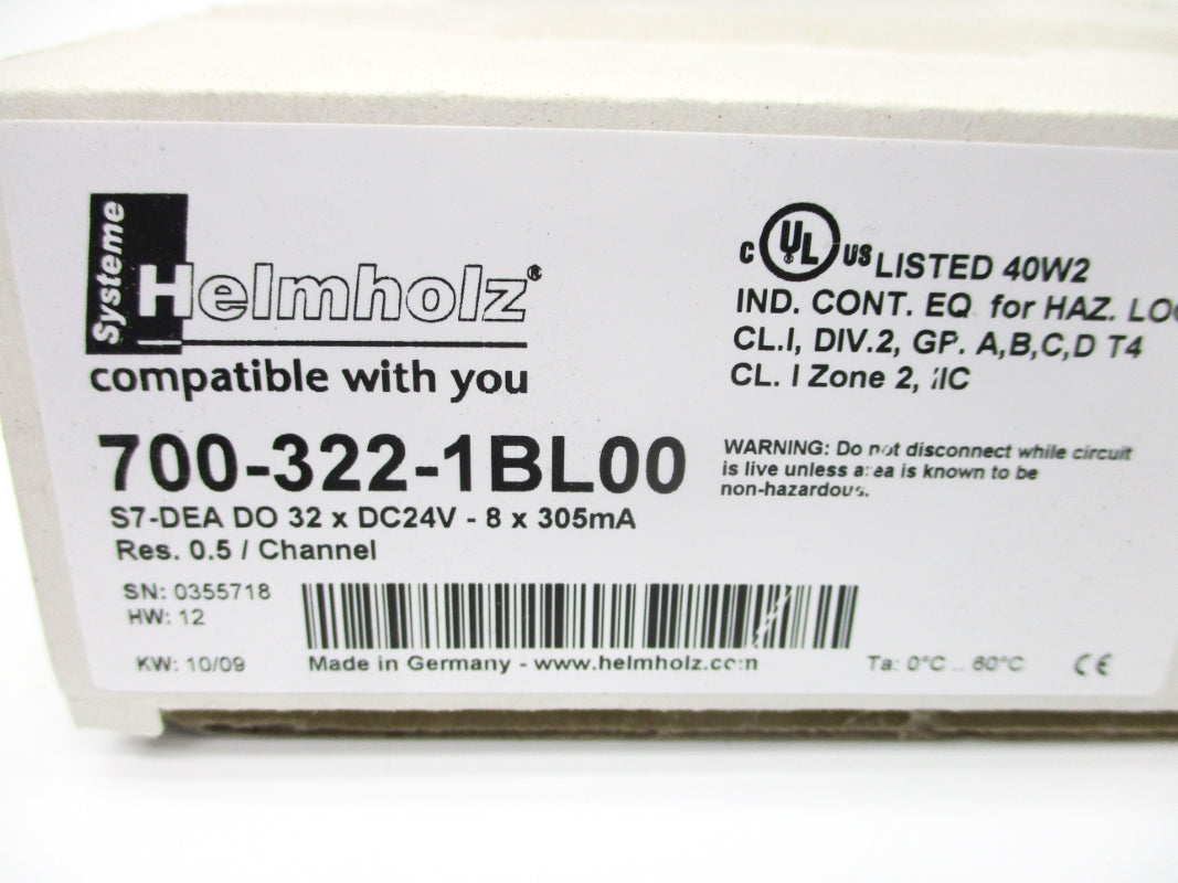 HELMHOLZ 700-322-1BL00 NSMP