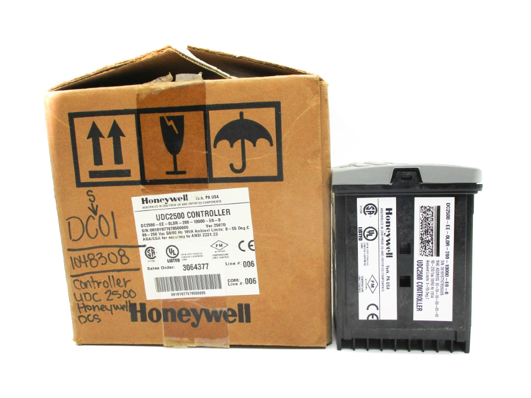 HONEYWELL UDC2500 DC2500-EE-0L0R-200-10000-E0-0 90-250VAC NSMP
