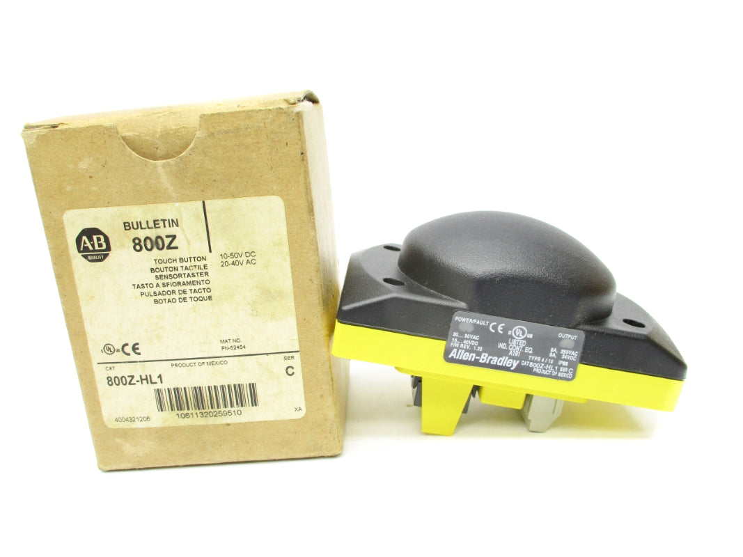ALLEN BRADLEY 800Z-HL1 SER. C 24VDC (BR/WH) NSMP