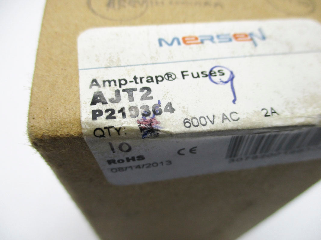MERSEN AJT2 2A 600VAC (PKG OF 10) NSMP
