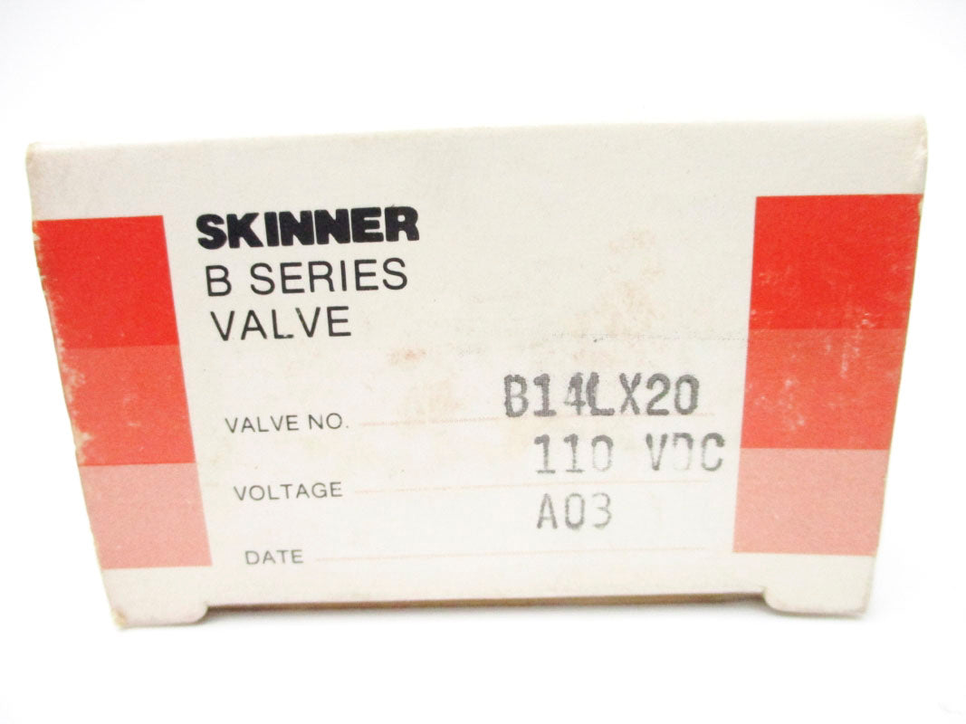 SKINNER B14LX20 110VDC 30PSI NSMP