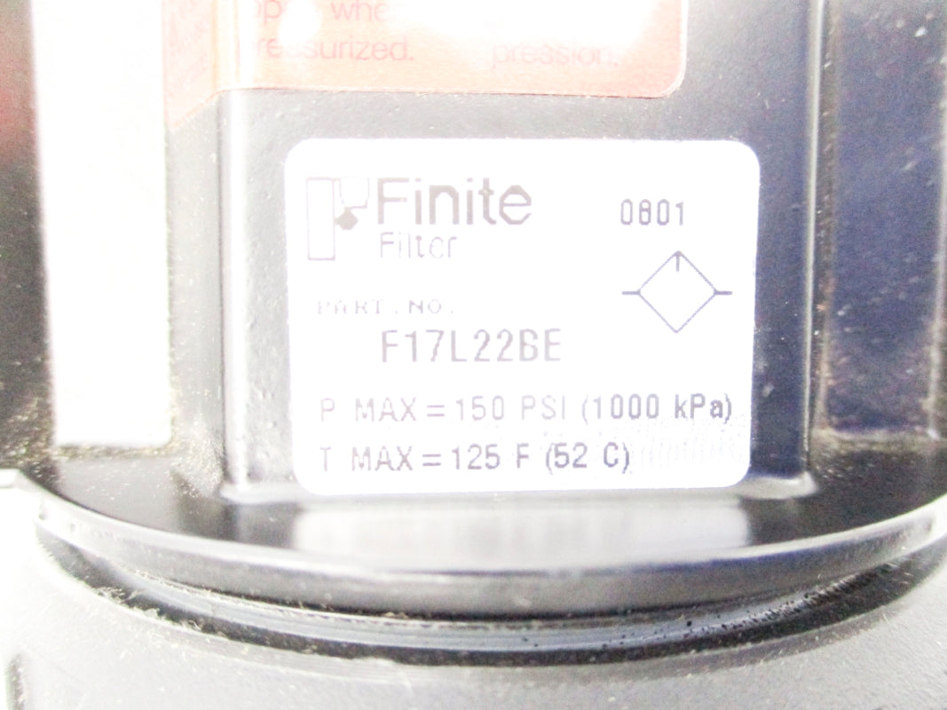 FINITE F17L22BE 150PSI NSMP