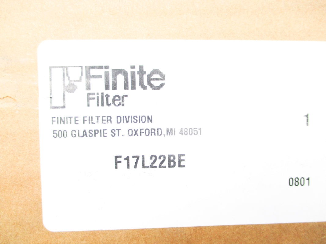 FINITE F17L22BE 150PSI NSMP