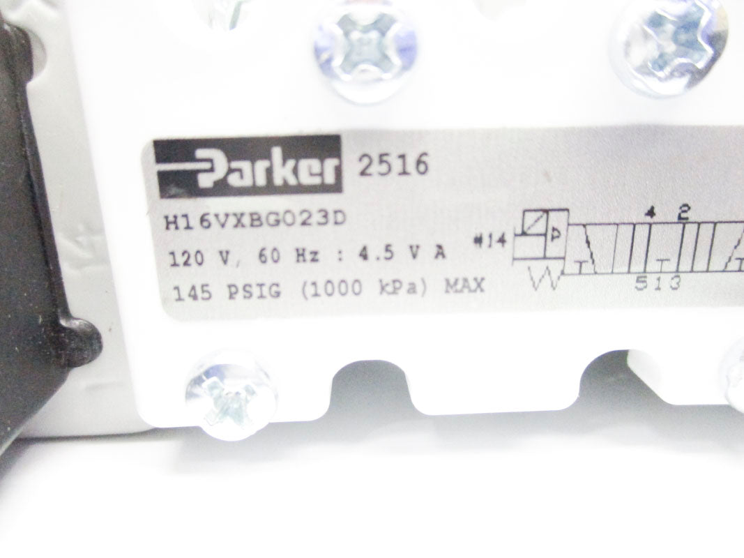 PARKER H16VXBG023D 120VAC 145PSI NSMP