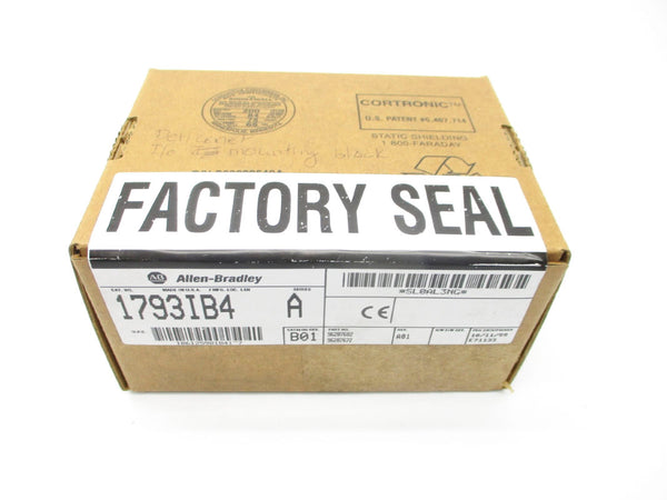ALLEN BRADLEY 1793-IB4 SER. A DATE: 1999 NSFS