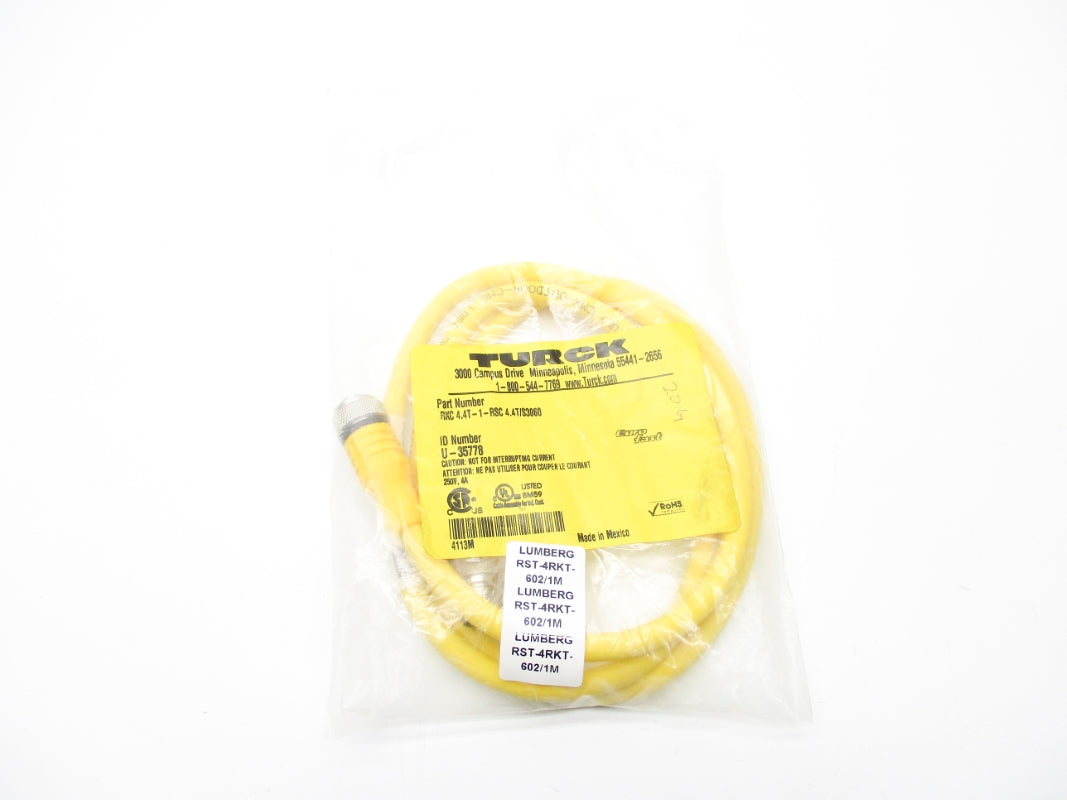 TURCK RKC4.4T-1-RSC4.4T/S3060 U-35778 NSMP