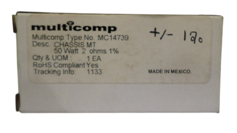 MULTICOMP MC14739 RESISTOR NSMP