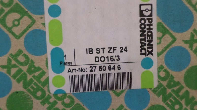 PHOENIX CONTACT IB ST ZF 24 MODULE TERMINAL BUS 4COUNTER NSMP