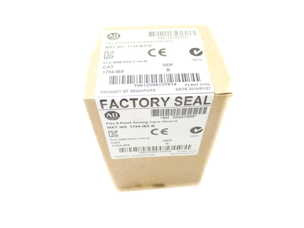 ALLEN BRADLEY 1794-IE8 SER. B DATE: 2015 NSFS