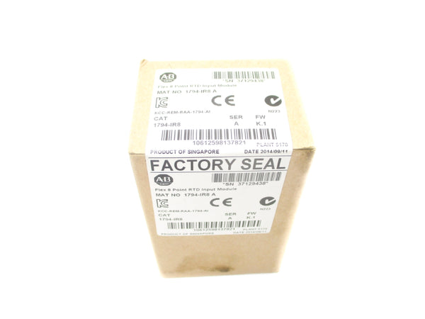 ALLEN BRADLEY 1794-IR8 SER. A F/W K.1 DATE: 2014 NSFS