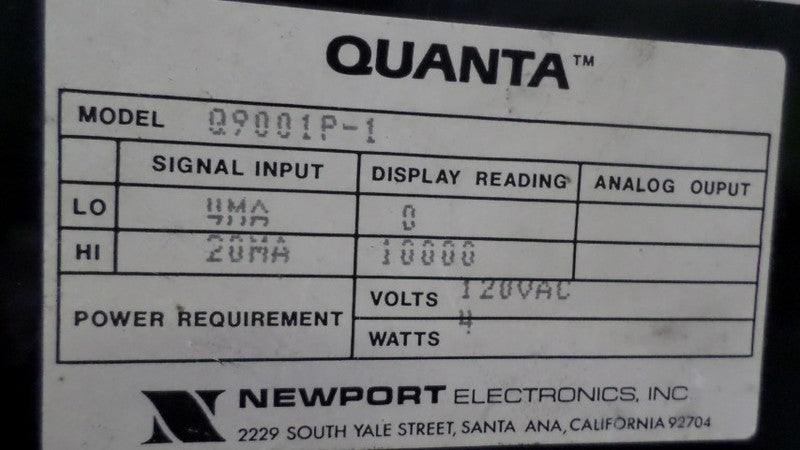 NSNPPORT Q9001P-1 DIGITAL PANEL METER UNMP