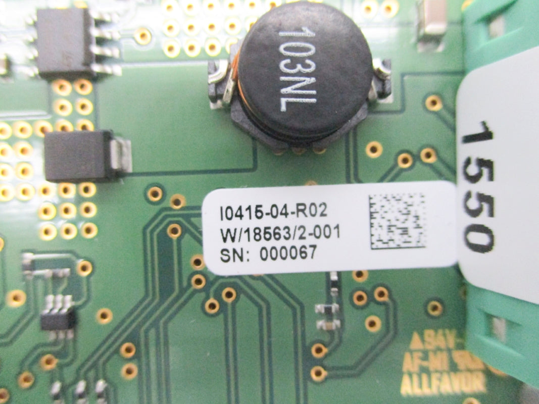 VALVE OXY-PCB-0099 REV. 5 NSNP