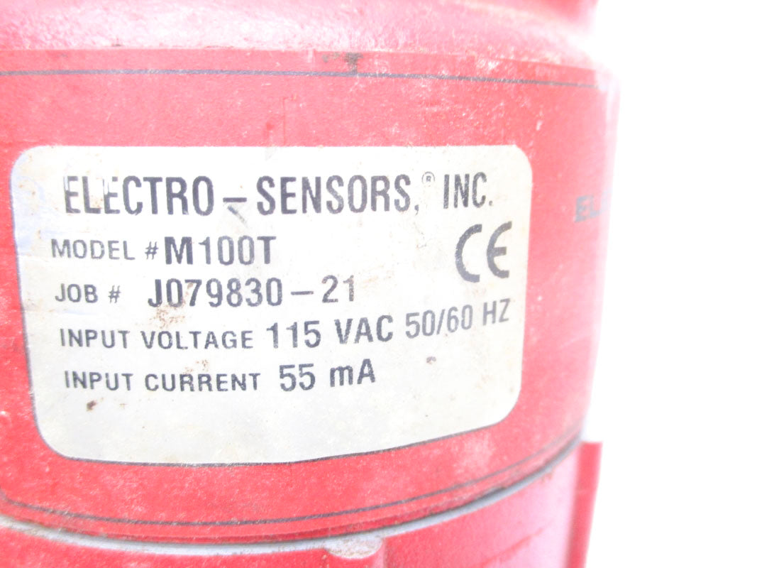 ELECTRO-SENSORS M100T 115VAC UNMP