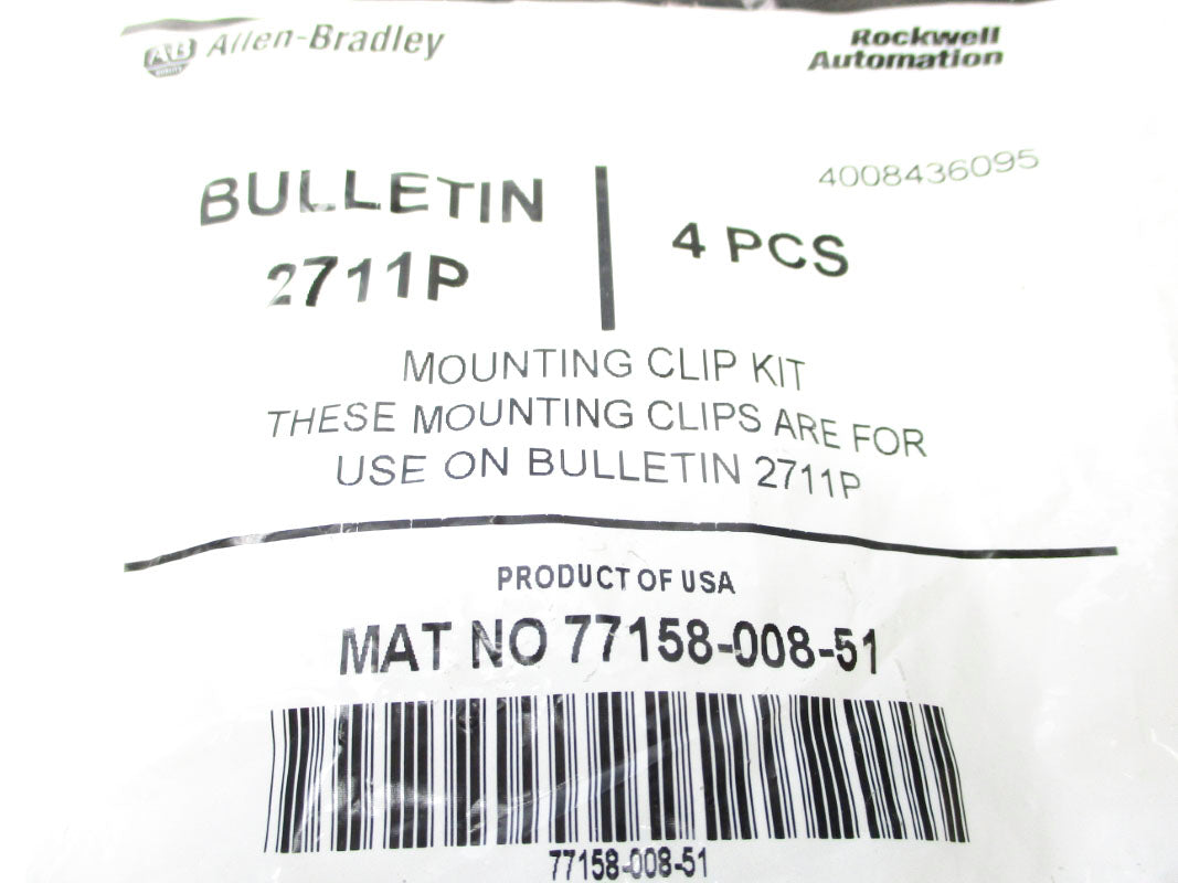 INDUSTRIAL SPARE PART 77158-008-51 (PKG OF 4) NSMP