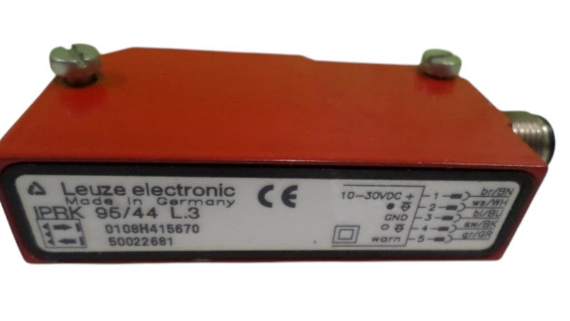 LEUZE ELECTRIC IPRK95/44L.3 POLARIZED PHOTOELECTRIC SENSOR UNMP